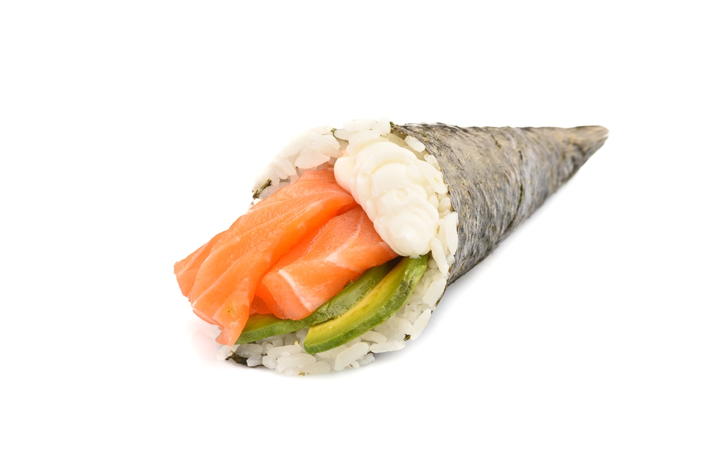 Temaki salmon