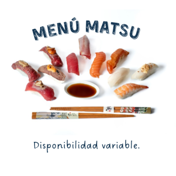 Menú Matsu