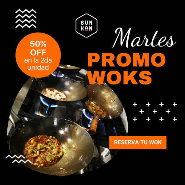 50% en tu 2&ordm; Woks